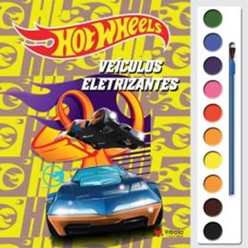 Imagem de AQUARELA - HOT WHEELS - VEICULOS ELETRIZANTES