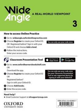 Imagem de WIDE ANGLE 3 TEACHERS ACCESS CARD