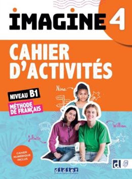 Picture of IMAGINE 4 (B1) - CAHIER + CAHIER NUMERIQUE