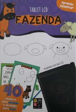 Imagem de APRENDA DESENHAR! FAZENDA (ACOMPANHA TABLET LCD)