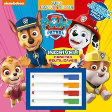 Imagem de PATRULHA CANINA SUPER ESCREVA E APAGUE