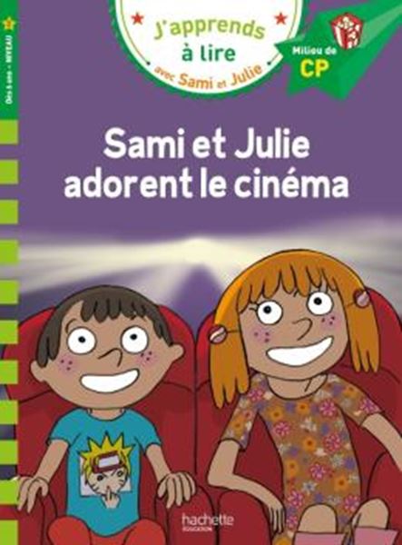 Picture of J´APPRENDS A LIRE AVEC SAMI ET JULIE - CP NIVEAU 2 - SAMI ET JULIE ADORENT LE CINÉMA