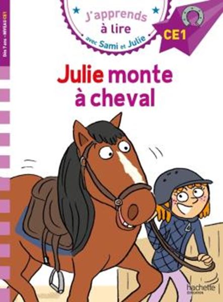 Picture of J´APPRENDS A LIRE AVEC SAMI ET JULIE - NIVEAU CE1 - JULIE MONTE À CHEVAL