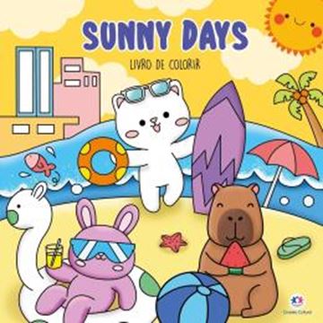 Imagem de COLECAO COMFY & COZY BOOKS - SUNNY DAYS - LIVRO DE COLORIR