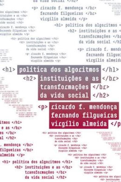 Picture of POLITICA DOS ALGORITMOS