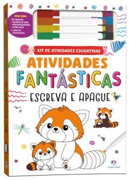 Imagem de COLECAO KIT DE ATIVIDADES EDUCATIVAS - ATIVIDADES FANTASTICAS - ESCREVA E APAGUE