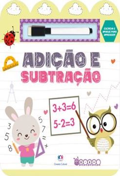 Imagem de COLECAO ESCREVA E APAGUE PARA APRENDER! - ADICAO E SUBTRACAO