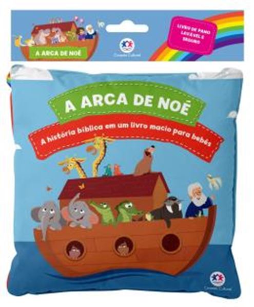 Picture of A ARCA DE NOE - MEU LIVRO DE PANO - UMA HISTORIA BIBLICA EM UM LIVRO MACIO PARA BEBES
