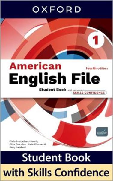 Picture of AMERICAN ENGLISH FILE 1 SB W/SC PK - 4TH ED.