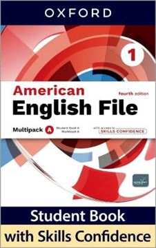 Imagem de AMERICAN ENGLISH FILE 1A SB W/SC MULTIPACK - 4TH ED.