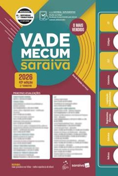 Imagem de VADE MECUM SARAIVA TRADICIONAL - 42ª EDICAO 2026