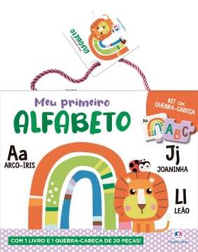 Imagem de MEU PRIMEIRO ALFABETO - KIT COM LIVRO E QUEBRA-CABECA DE 20 PECAS